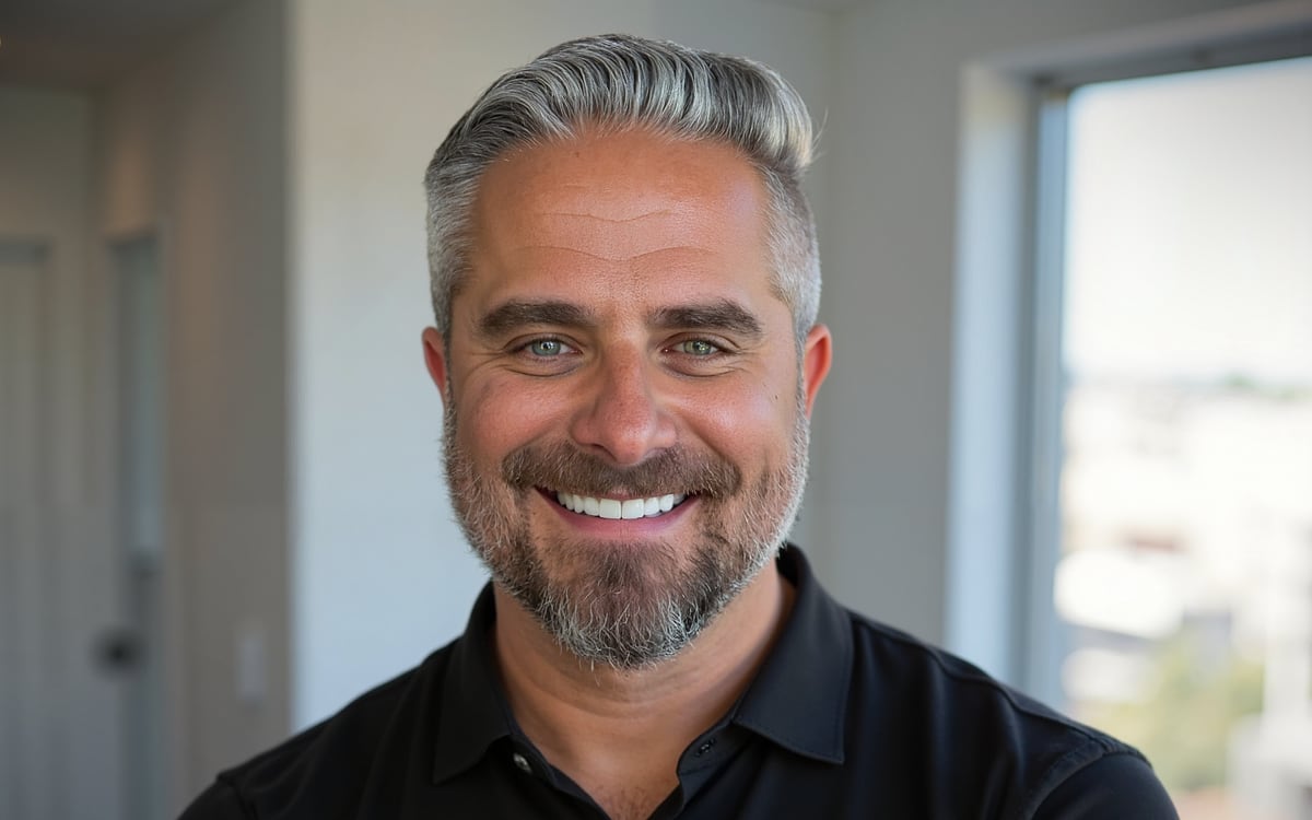 Damien Komala, senior UI/UX and web designer, photographed in natural light