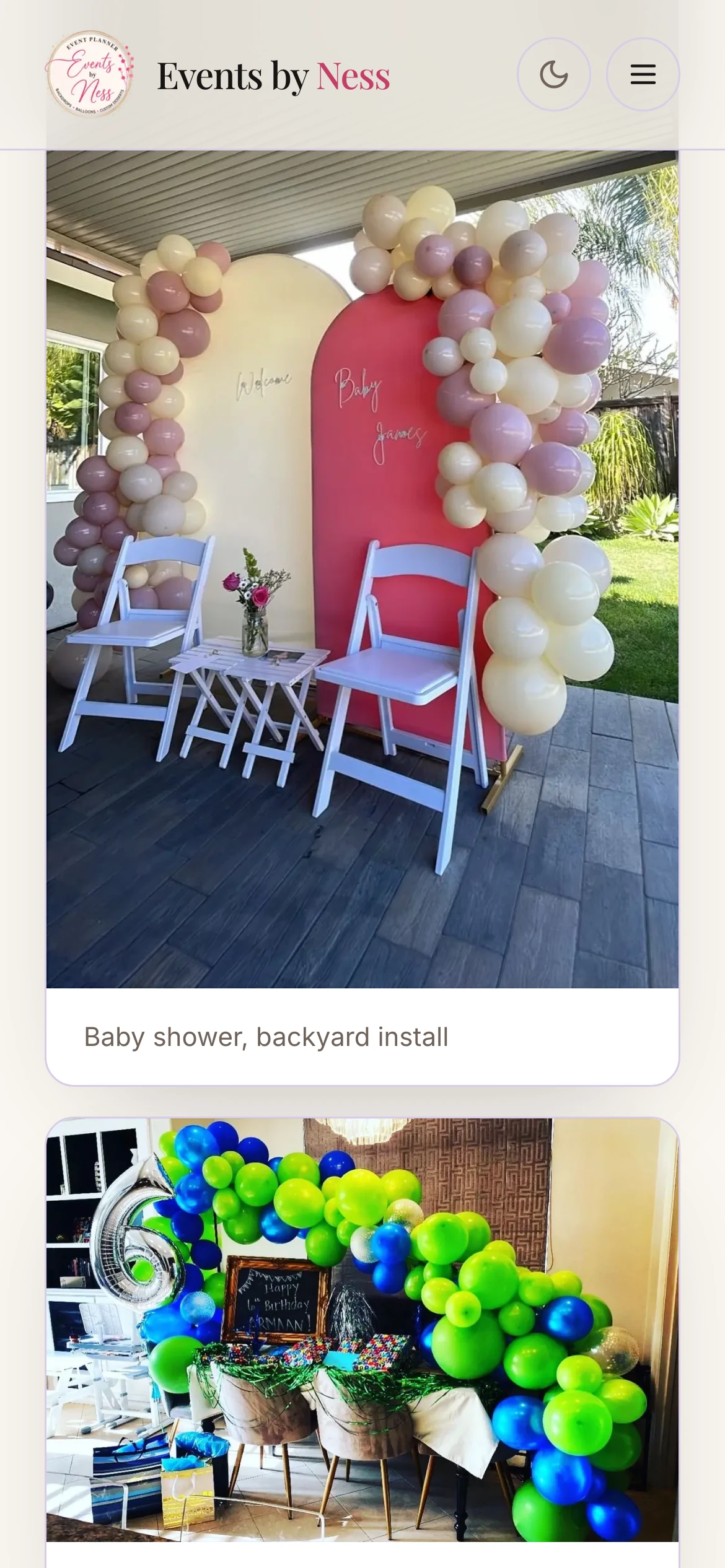 390px light — gallery