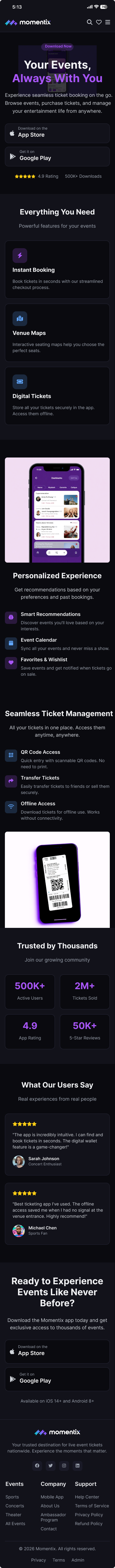 Mobile App