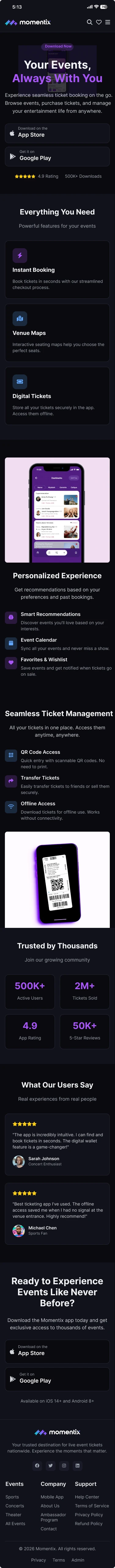 Mobile App