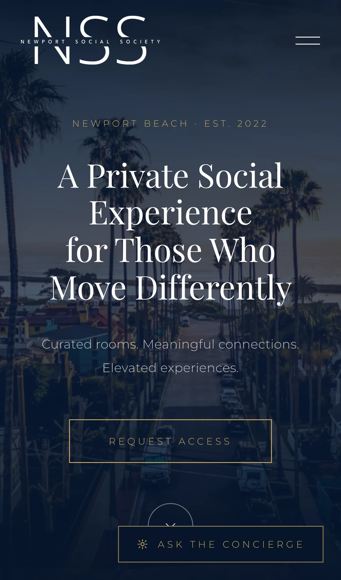 390px — the hero, where the proposition has to land before the first scroll