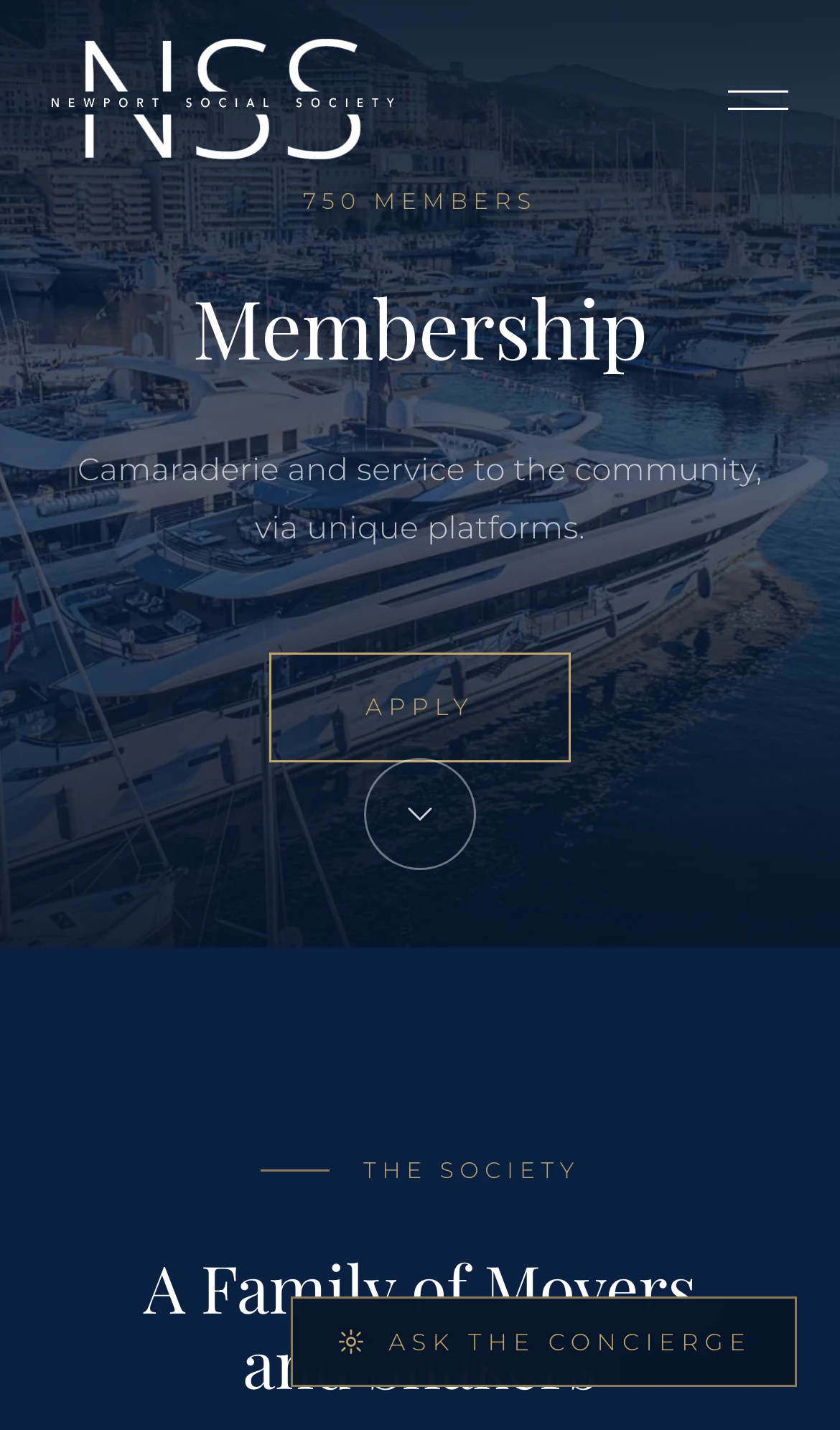 390px — membership, opening on what it costs