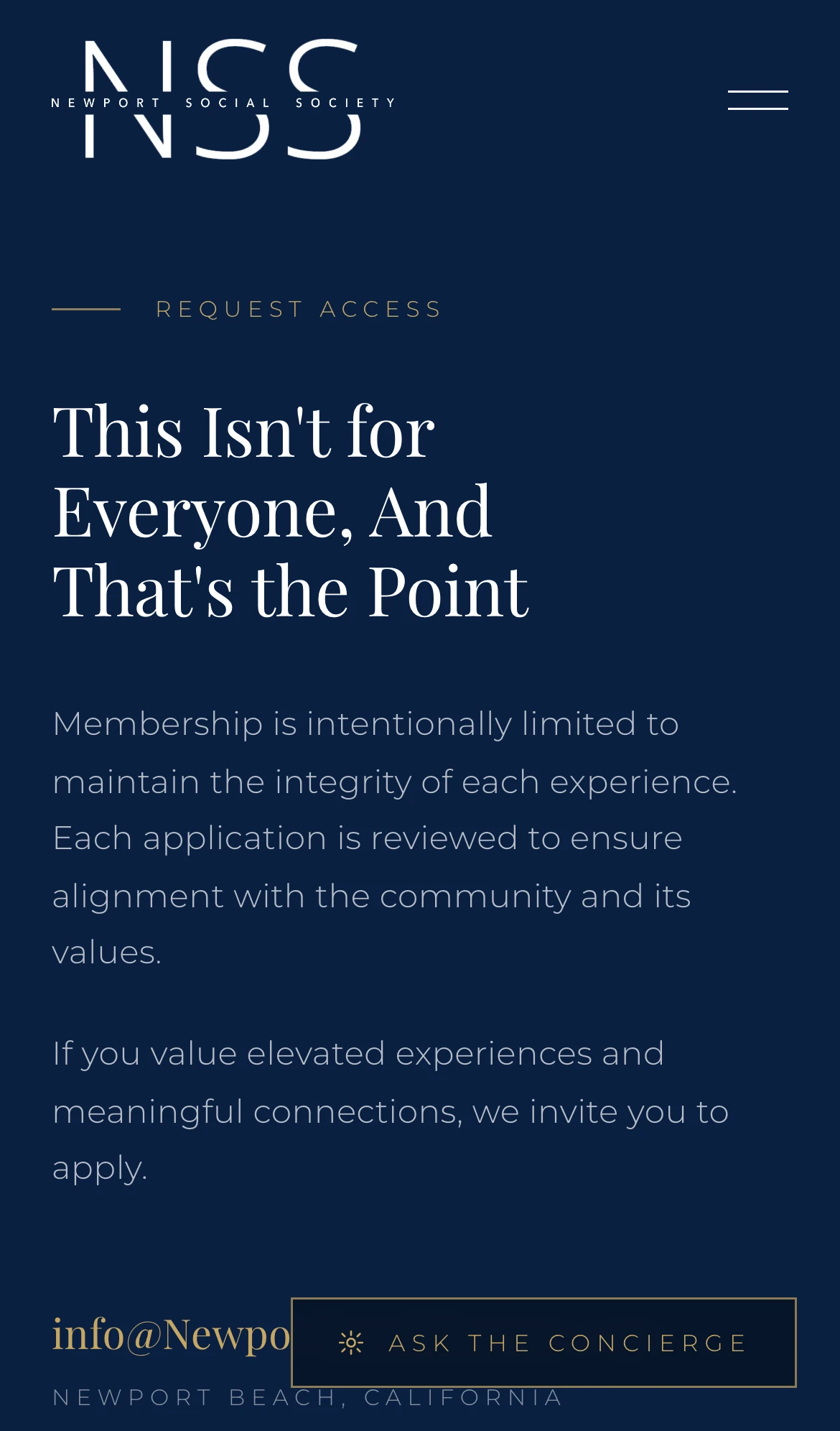 390px — the enquiry form