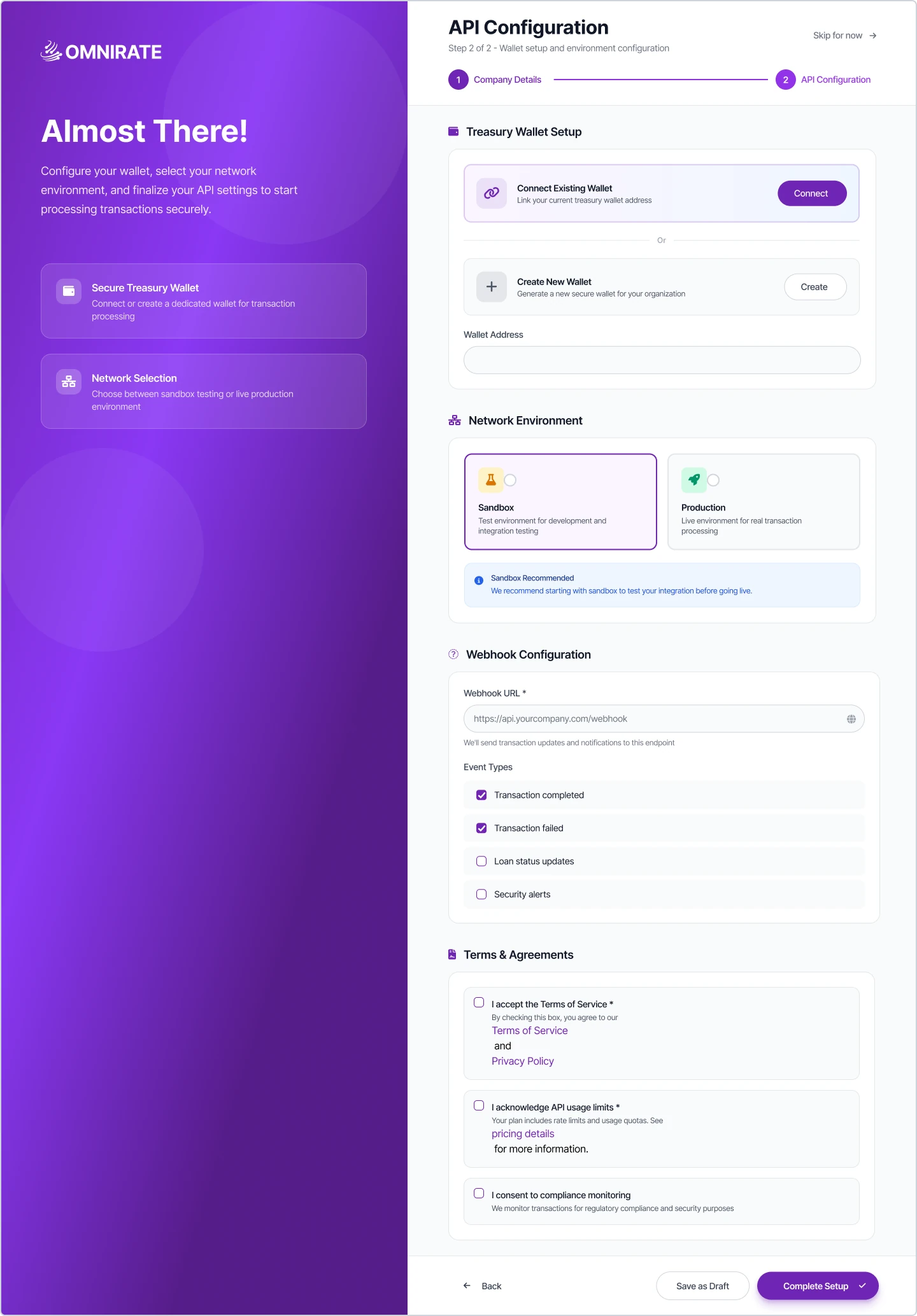 API Configuration