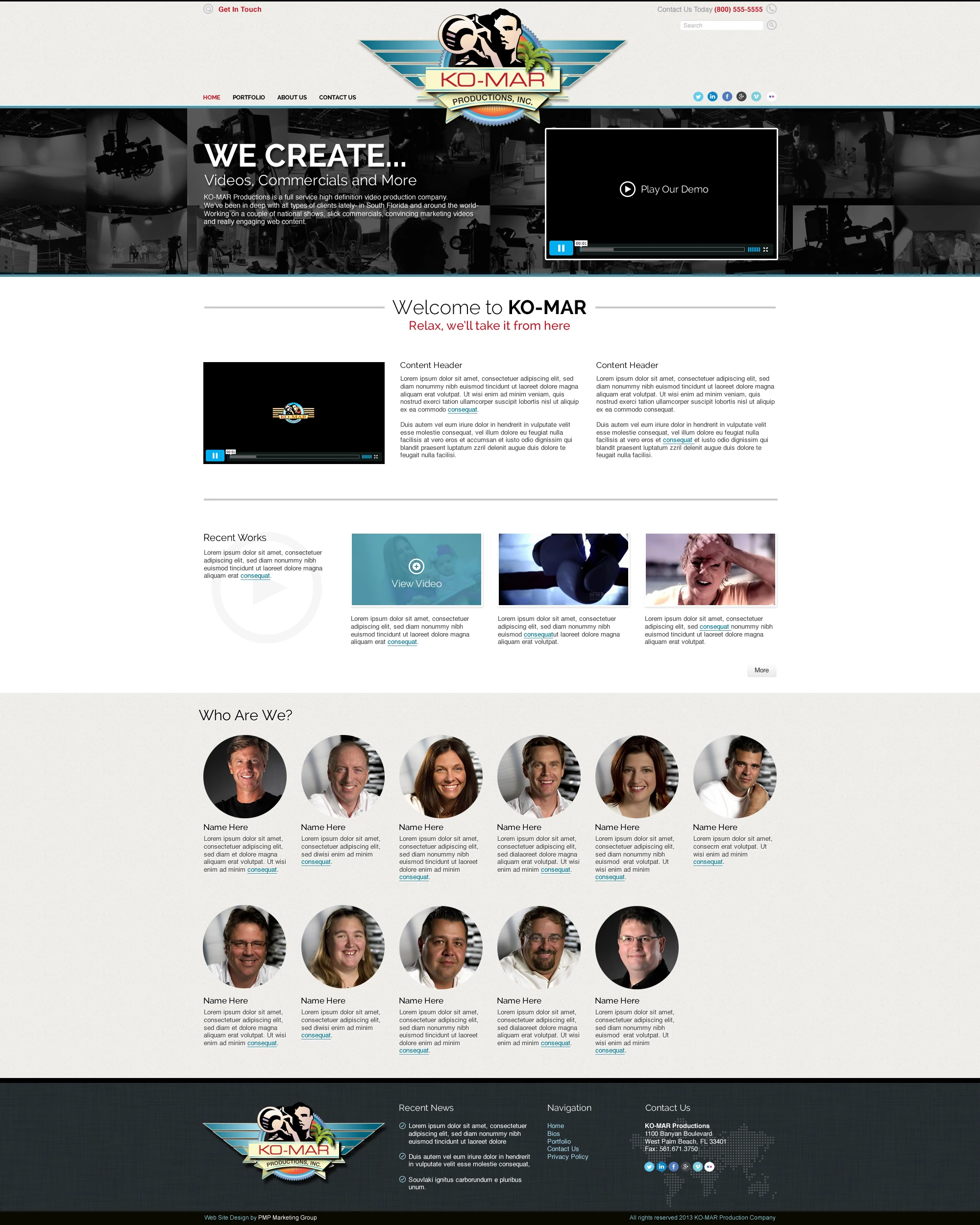 KO-MAR Video Production — Home
