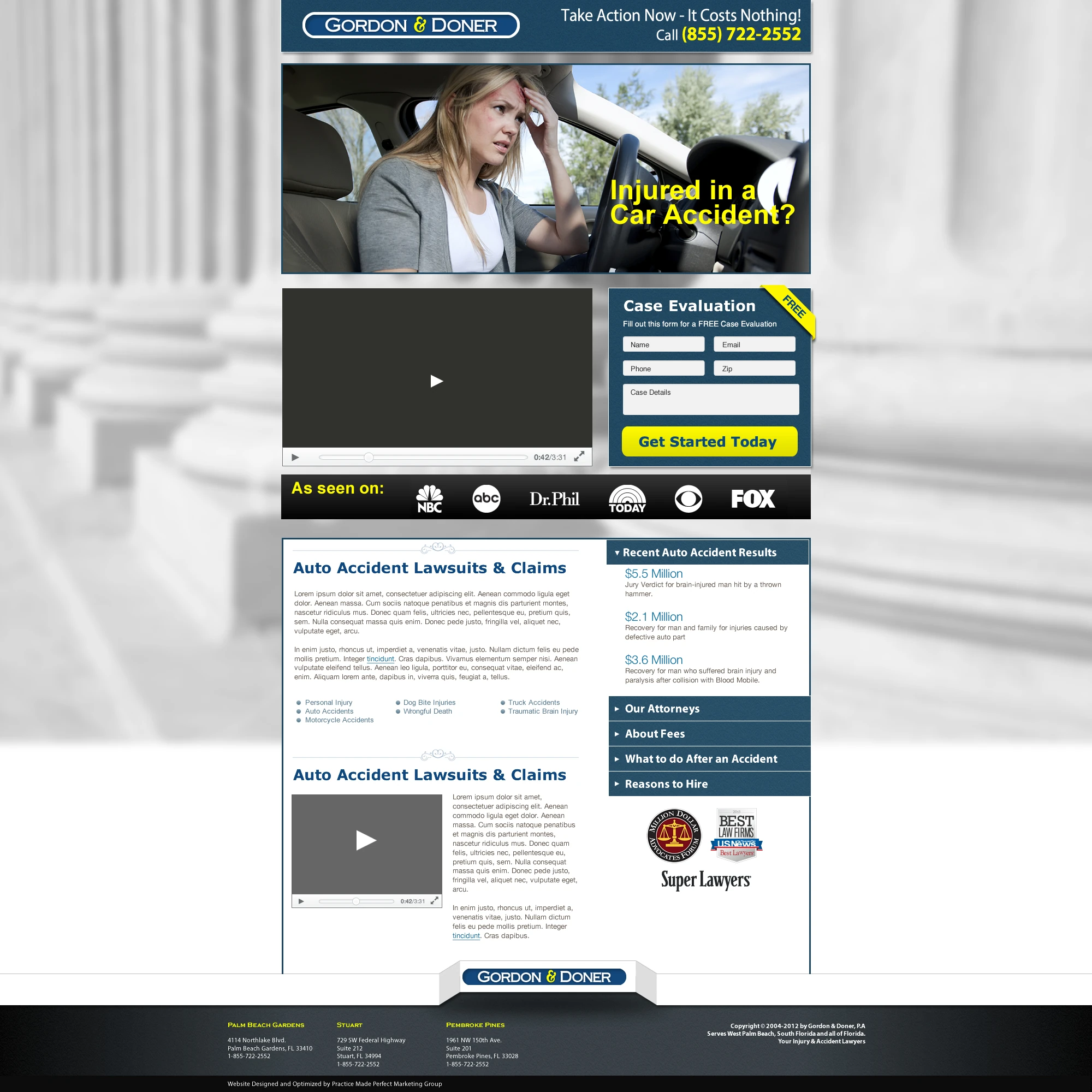 Gordon & Doner — Credibility Bar Variant