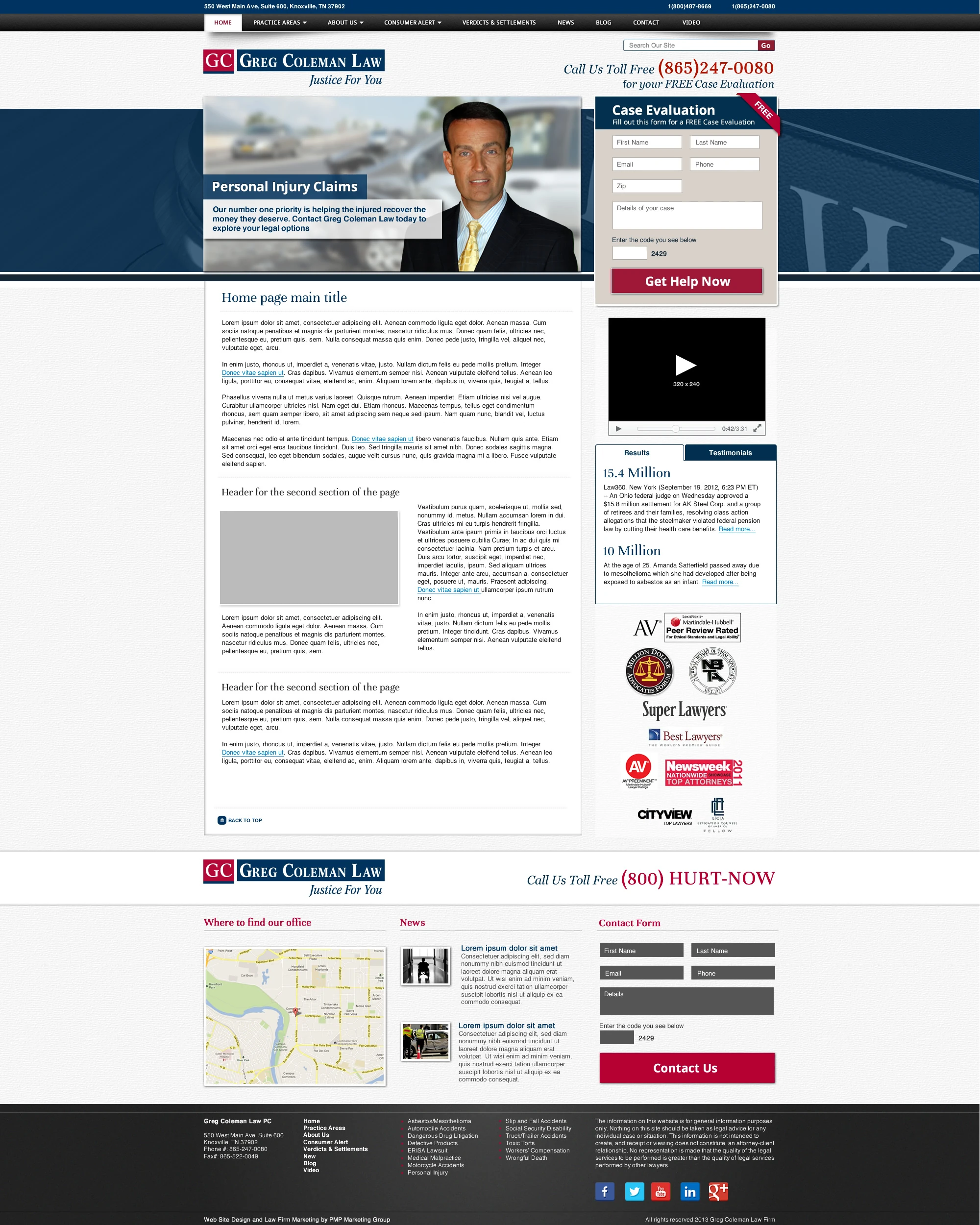 Greg Coleman Law