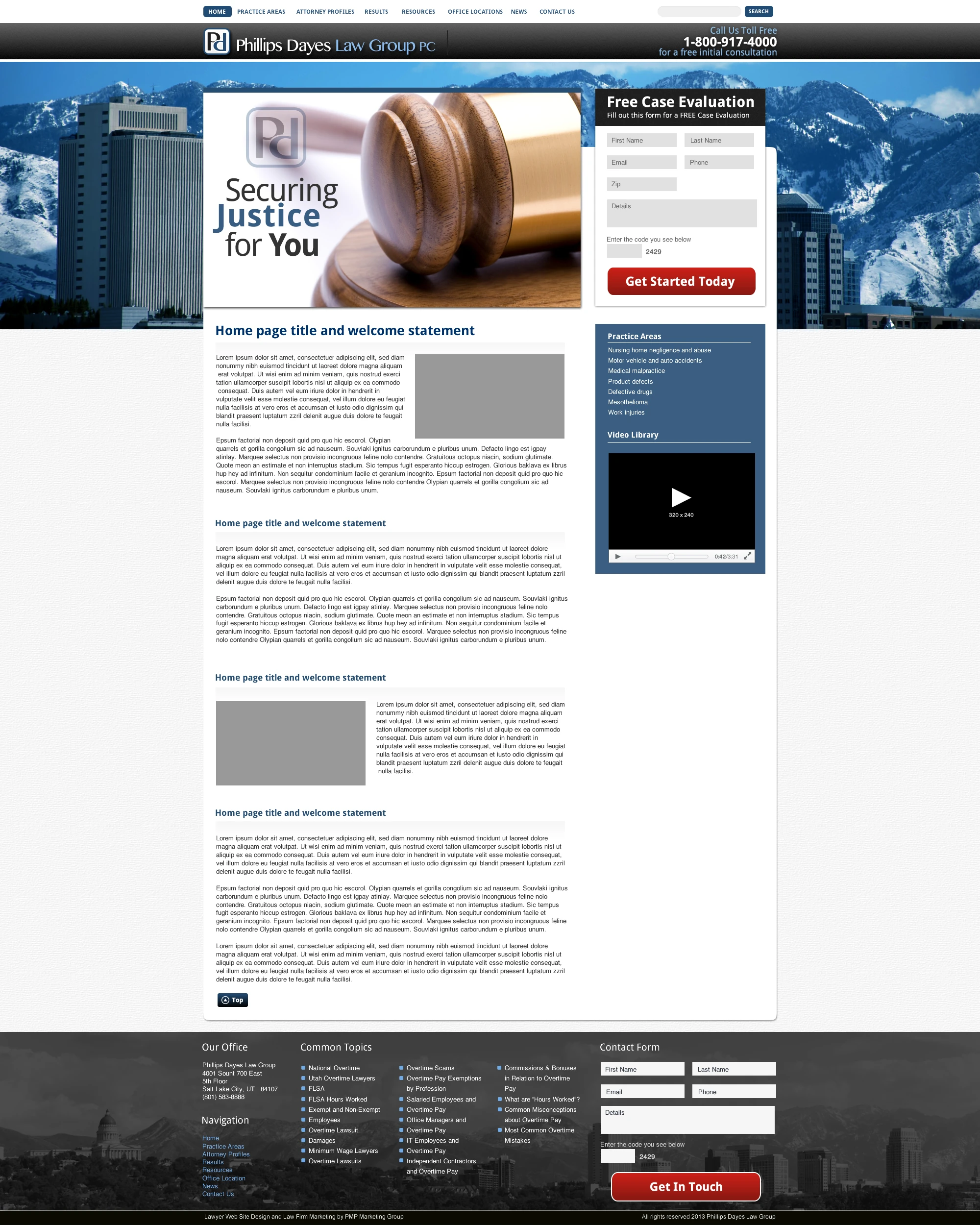 Phillips Dayes Law Group