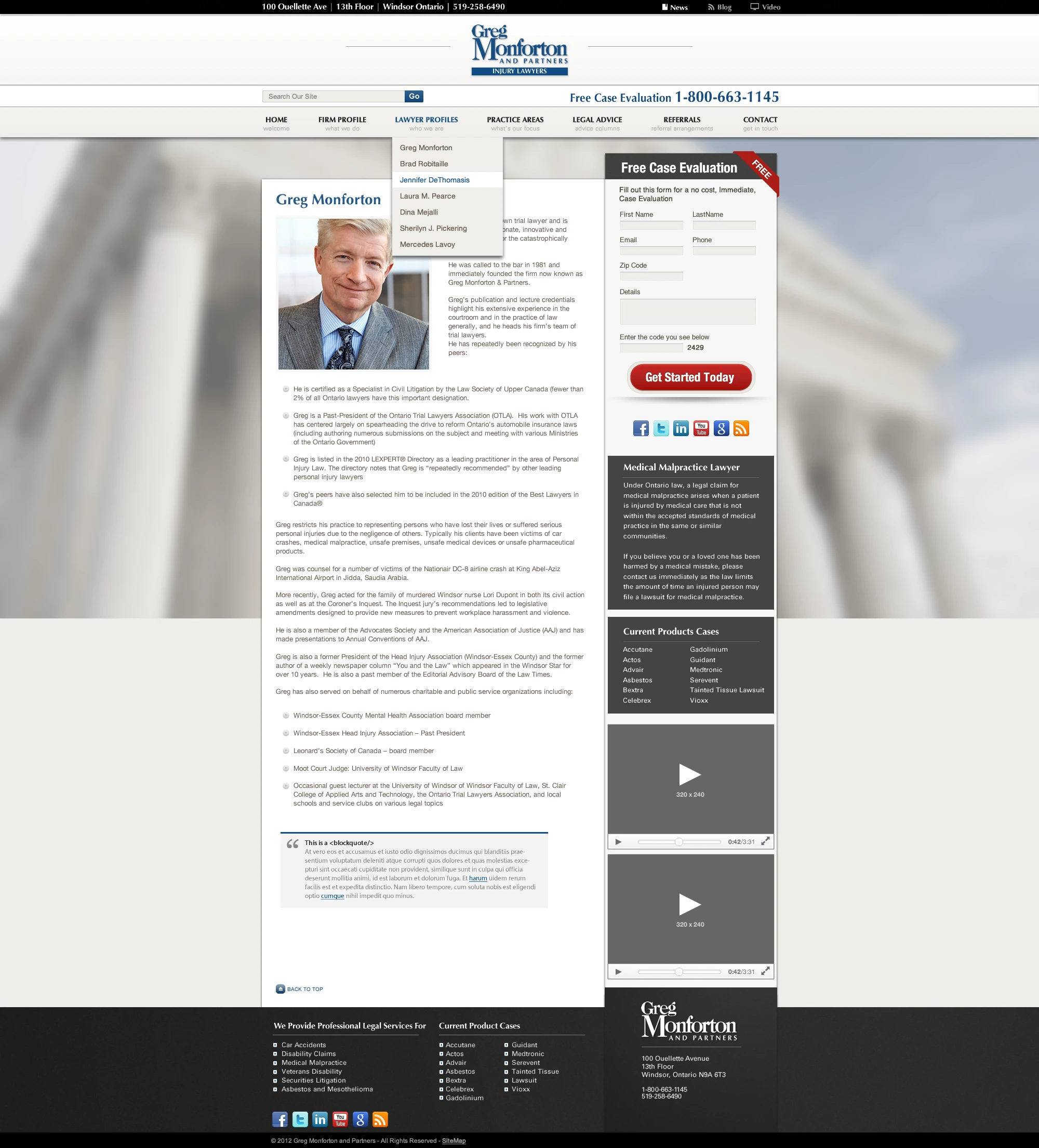 Greg Monforton — Attorney Profile