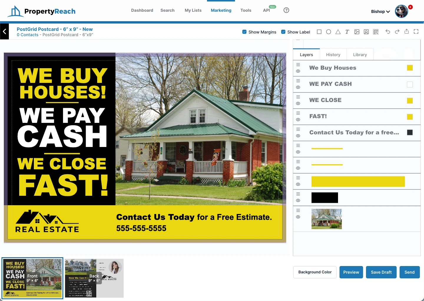 Postcard Builder