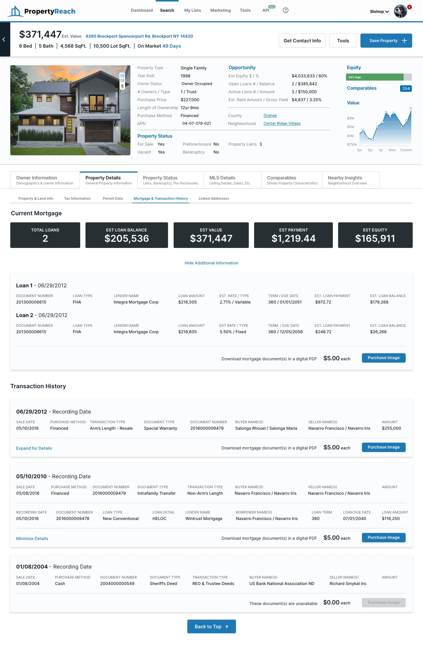 PD - Mortgage Information