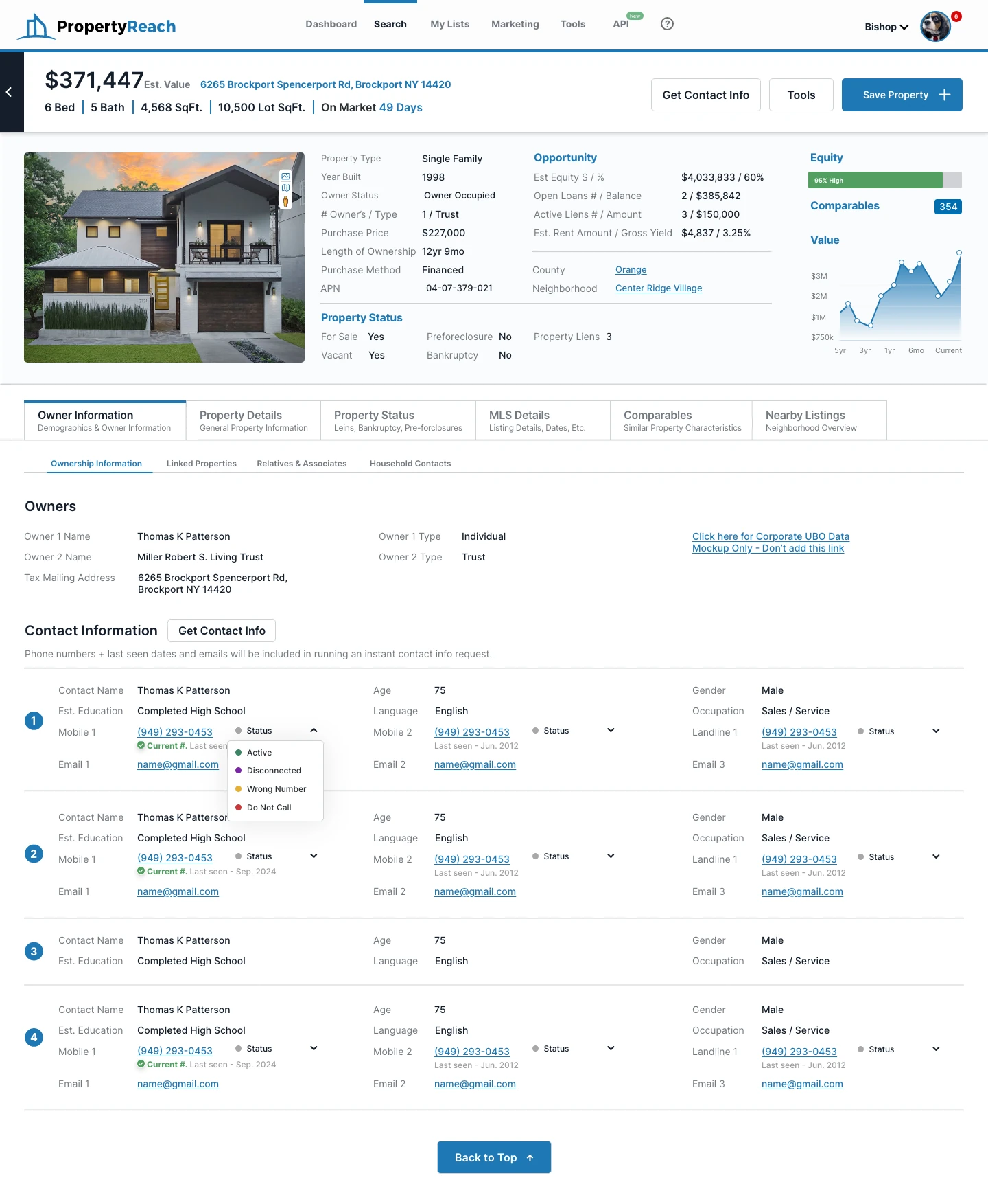 PropertyReach preview