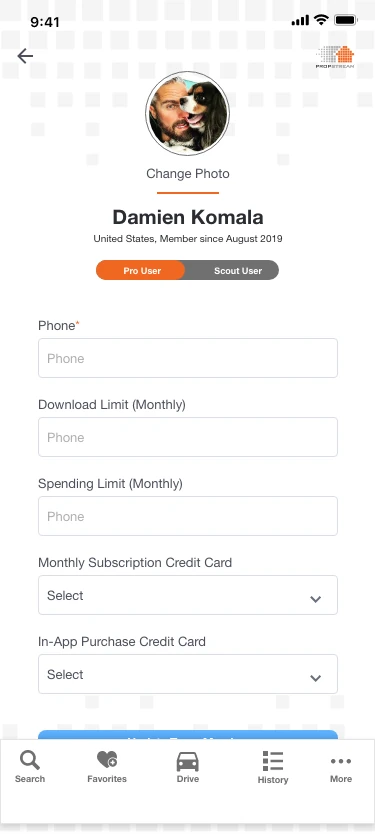More - Teams – Add - Edit Member – 1