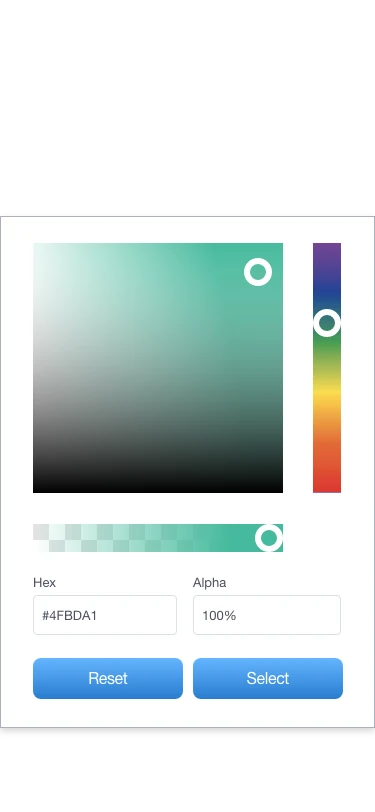 Postcard Creator – Color Picker