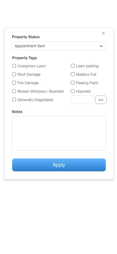 Property Tags Status – Scout